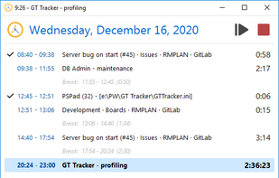 GT Tracker screenshot 1