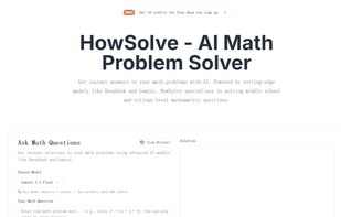 HowSolve screenshot 1