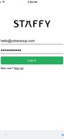 Staffyapp screenshot 1