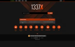 1337X screenshot 1