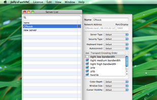 JollysFastVNC screenshot 1