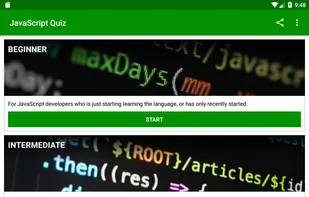JavaScript Quiz screenshot 3