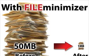 FILEminimizer Desktop screenshot 1