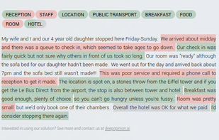 DeepOpinion Studio screenshot 1