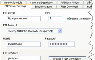 WatchFTP screenshot 1