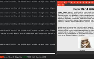 This is a good example of how CC is supposed to be used. You have your code on the left and you are able to discuss/ explain what is going on with the note editor on the right...