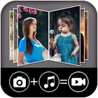 Photo Video maker with songs icon