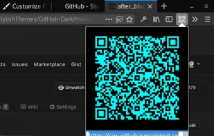 You can adjust the QR code to your theme.