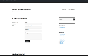 Contact Form by BestWebSoft screenshot 1