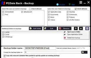 PC Data Back screenshot 1
