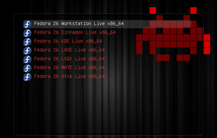 GRUB2 Live ISO Multiboot screenshot 1