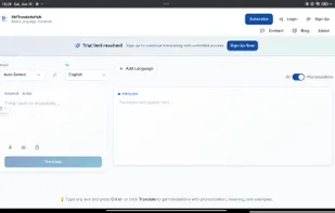 Smtranslatehub- homepage , free translate to multi target language