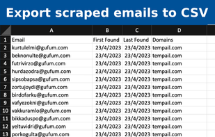 Email Sweeper screenshot 1