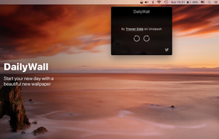 DailyWall screenshot 2