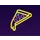 Neon Pizza Icon