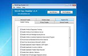 Win10 Spy Disabler screenshot 1