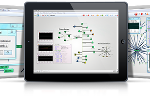 Map your network the way it makes sense to you, and see real-time performance metrics in the Status Window.