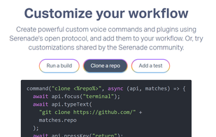 Serenade screenshot 1