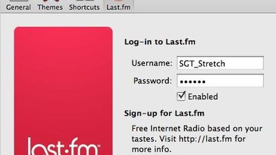 Last.fm support