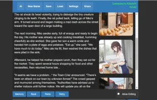 KoboldAI screenshot 3