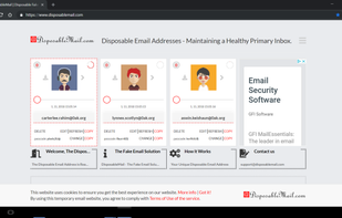 DisposableMail screenshot 1