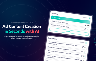 Ad Content Creation in Seconds with AI