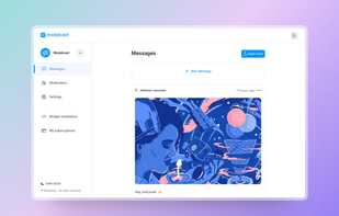 Modalcast screenshot 1