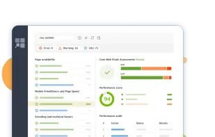 WebSite Auditor screenshot 1
