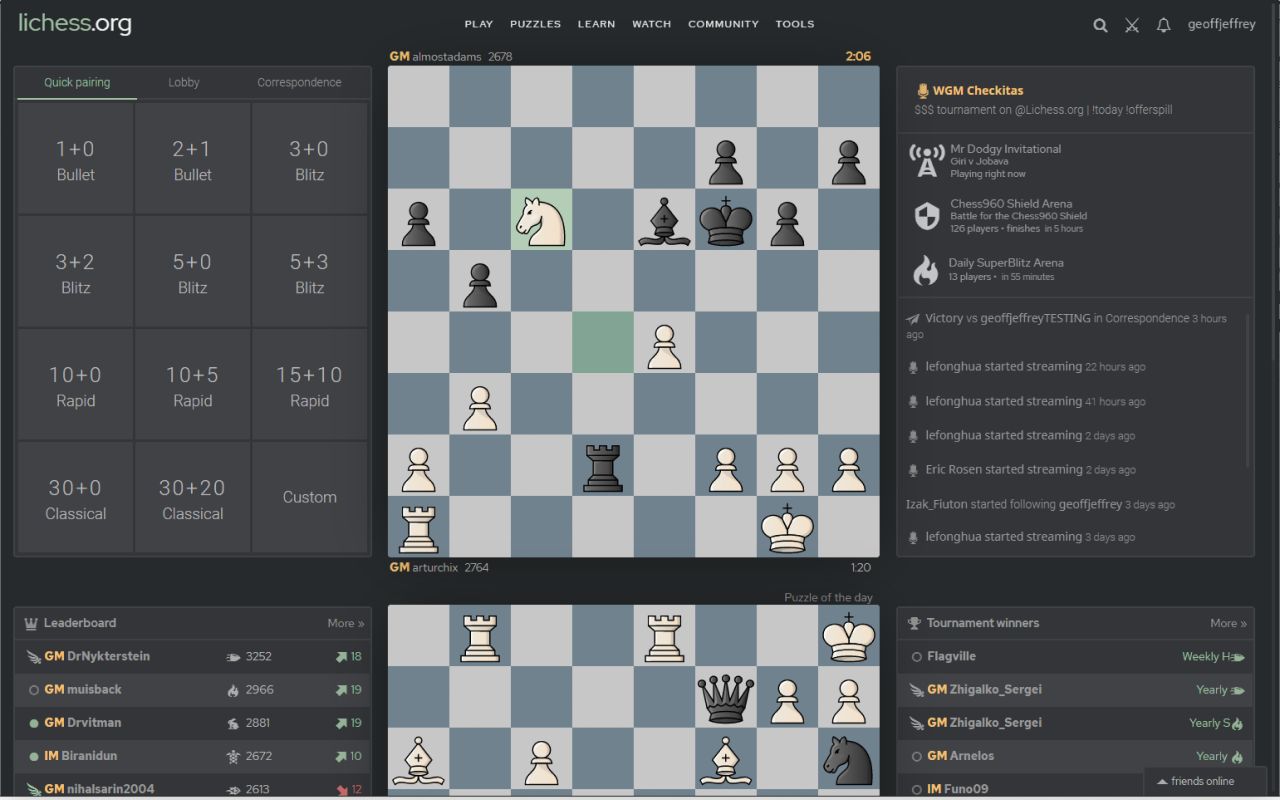 lichess (@lichess@) - Mastodon