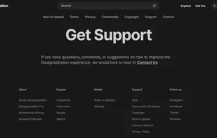 Designspiration screenshot 3