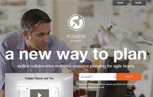Pushpin Planner - a new way to plan 
Online collaborative real-time resource management