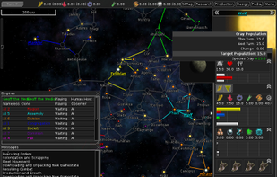 FreeOrion screenshot 1