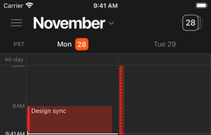 Cron Calendar screenshot 2