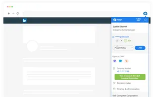 Adapt Prospector for LinkedIn - Single Email Search