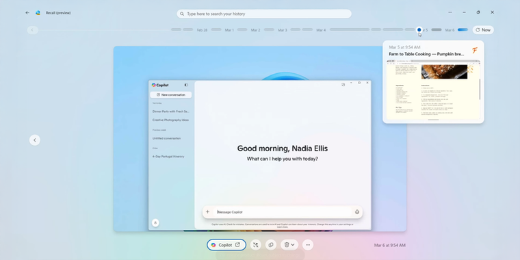 Microsoft has begun publicly rolling out its controversial Recall feature for Copilot+ PCs image