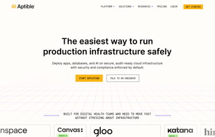 Aptible screenshot 1