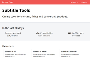 Subtitle Tools screenshot 1