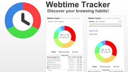 Webtime Tracker screenshot 1