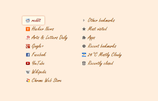 Humble New Tab Page screenshot 1