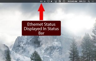 Ethernet Status screenshot 1