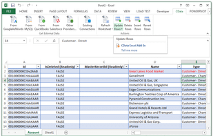CData  Excel Add-Ins screenshot 1