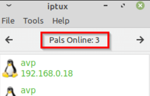 iptux screenshot 1