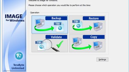 TeraByte Drive Image Backup and Restore Suite screenshot 1