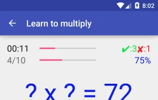 Learn to multiply screenshot 3