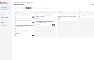 Jira Clone screenshot 1
