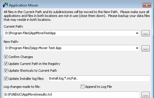 Application Mover screenshot 1
