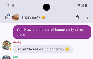 FluffyChat screenshot 1