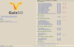 Guix Emacs interface