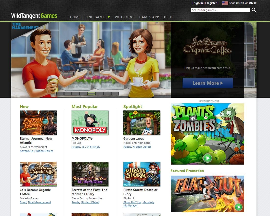 WildTangent: Games features more than 2,000 games | AlternativeTo