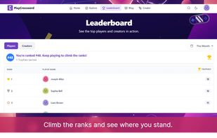 Climb the ranks and see where you stand.